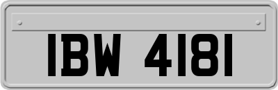IBW4181