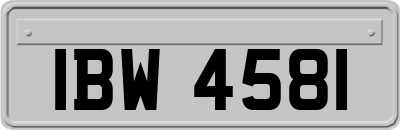 IBW4581