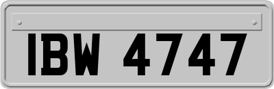 IBW4747