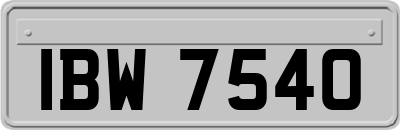 IBW7540
