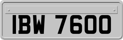 IBW7600