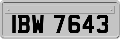 IBW7643