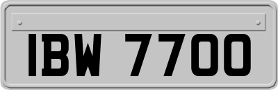 IBW7700