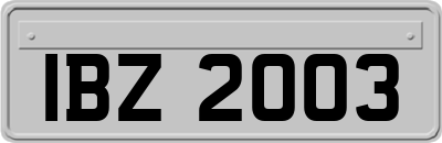 IBZ2003