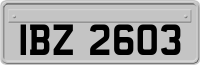 IBZ2603