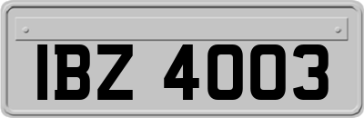 IBZ4003