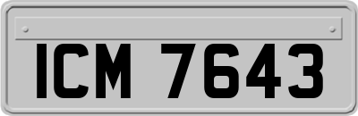 ICM7643