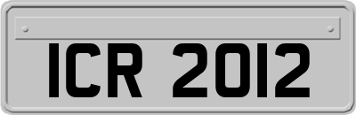 ICR2012