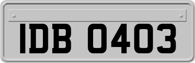 IDB0403