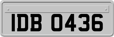 IDB0436