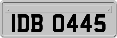 IDB0445