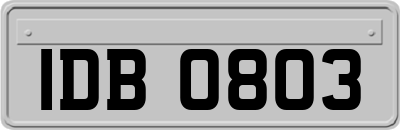 IDB0803