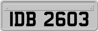 IDB2603