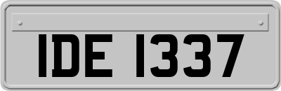 IDE1337