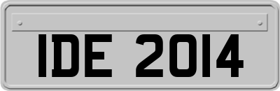 IDE2014
