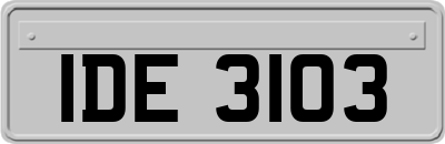 IDE3103