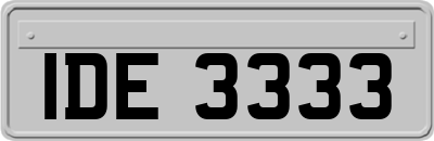 IDE3333
