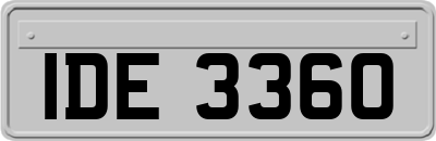 IDE3360