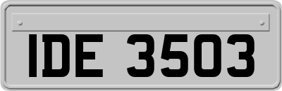 IDE3503