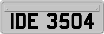 IDE3504