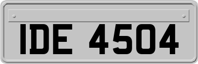 IDE4504
