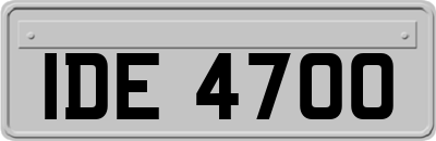 IDE4700