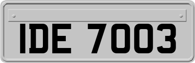 IDE7003