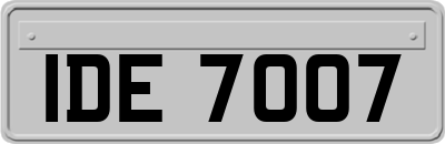 IDE7007
