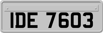 IDE7603