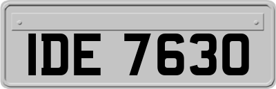 IDE7630
