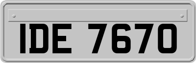 IDE7670