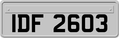 IDF2603