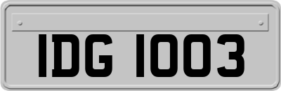 IDG1003