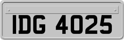 IDG4025