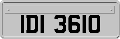 IDI3610