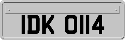 IDK0114