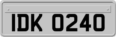 IDK0240