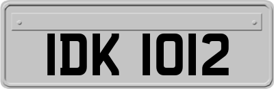 IDK1012