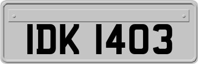 IDK1403