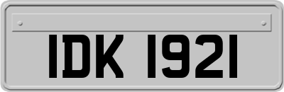IDK1921