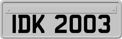 IDK2003