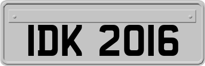 IDK2016
