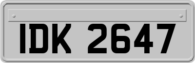 IDK2647