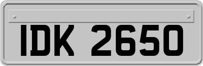 IDK2650