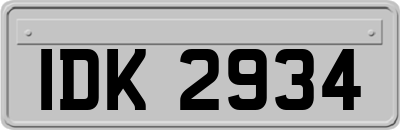 IDK2934