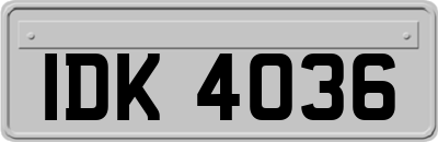IDK4036