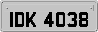 IDK4038