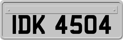 IDK4504