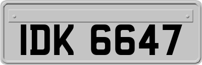 IDK6647