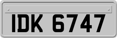 IDK6747